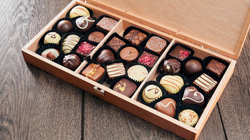 مناسب ترین نوع جعبه برای جعبه شکلات